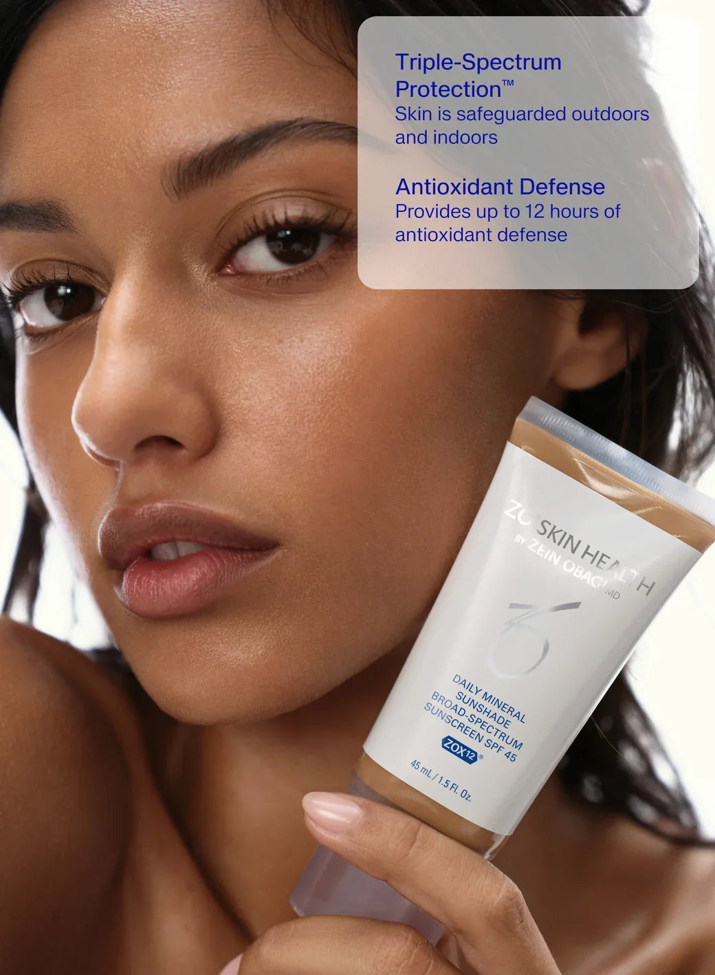 ZO® SKIN HEALTH Daily Mineral Sunshade Broad Spectrum SPF 45 - 45 ml / 1.5 oz. (Tan)